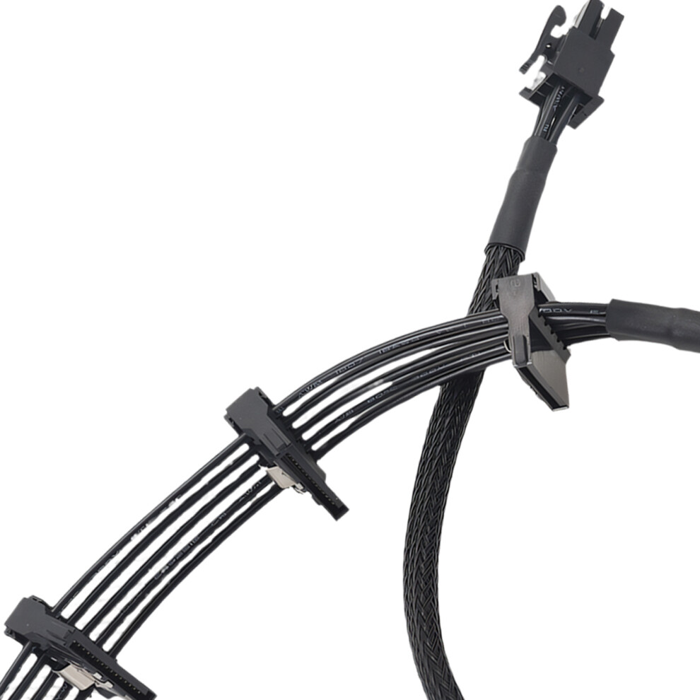 Reliabled 6Pin To 4Sata Power Extension Wire With Flame Retardant Coating 7695001148658