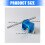 Motorcycle Chain Alignment Tool For Accurate Adjustment Built From Strong Aluminum Blue 1