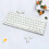 Cute Kitten Head Themed 119 Key MAO Profile Side Print Keycap Set Full Coverage Pink 9