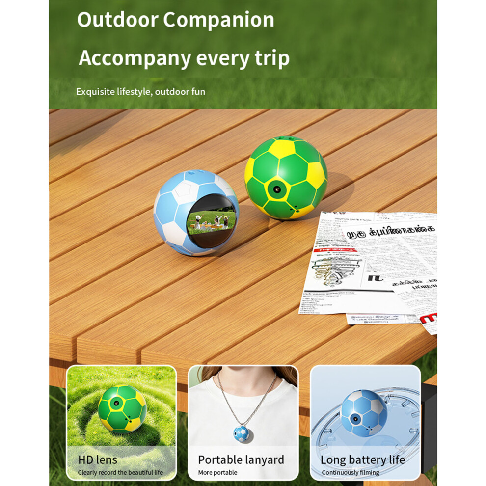 Portable Football Video Camera 1080P High Resolution Quick Sharing Via Usb F 7695001064873