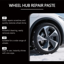 Car Tire Shine Coating Tyre Gloss Plastic Rubber Wheel Restorer Cream Paste 30ml