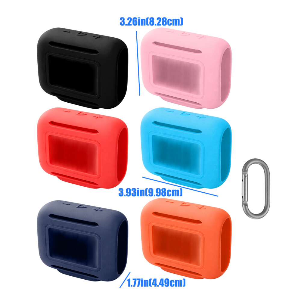 Silicone Sleeve Shockproof For Go 5 Wireless Speaker Dustproof Skin Cover Dark Blue 7695001080057