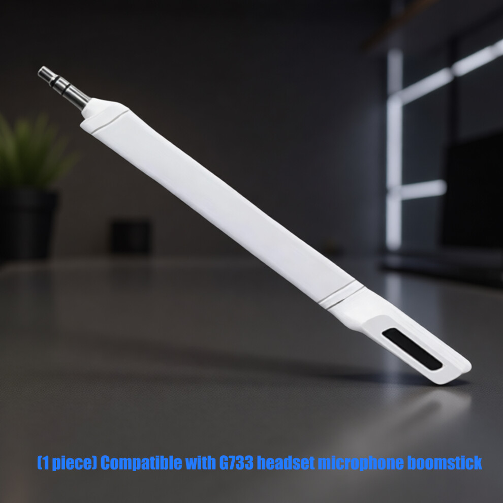 Detachable Micphone Replacement Mic Headsets Mic Boom For G733 Headsets White 7695001055413