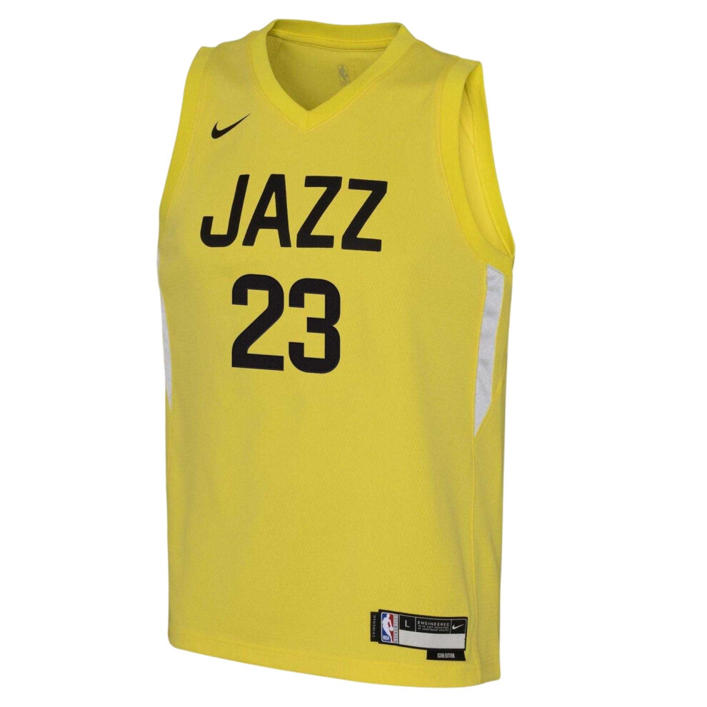 Nike (11-12 Years, ) Childrens/Kids Nba Icon Edition Swingman Basketball Jersey Yellow