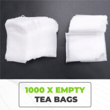 Pack Of 1000 / 5 X 7Cm Empty Scented Tea Bags with String Seal Filters for Loose Teas