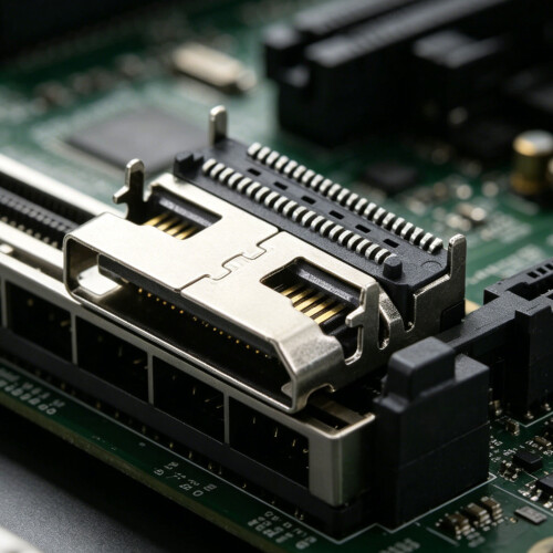 Mini SFF-8639 U.2 Female Connector For PCIE Fast Speed Data Transfer Support 1