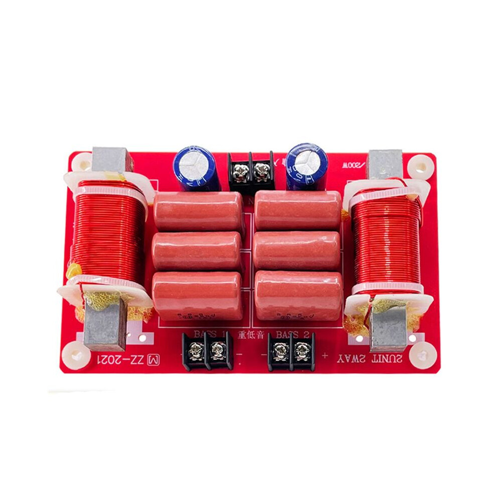 800W Audio Frequency Divider Crossover Subwoofer Dual Voice Coil Speaker Dual Subwoofer Speaker Crossover 6031947207263