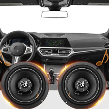 2Pcs 6.5Inch Car Sound Coaxial Loudspeaker Power Active Auto Loudspeaker Car Interior