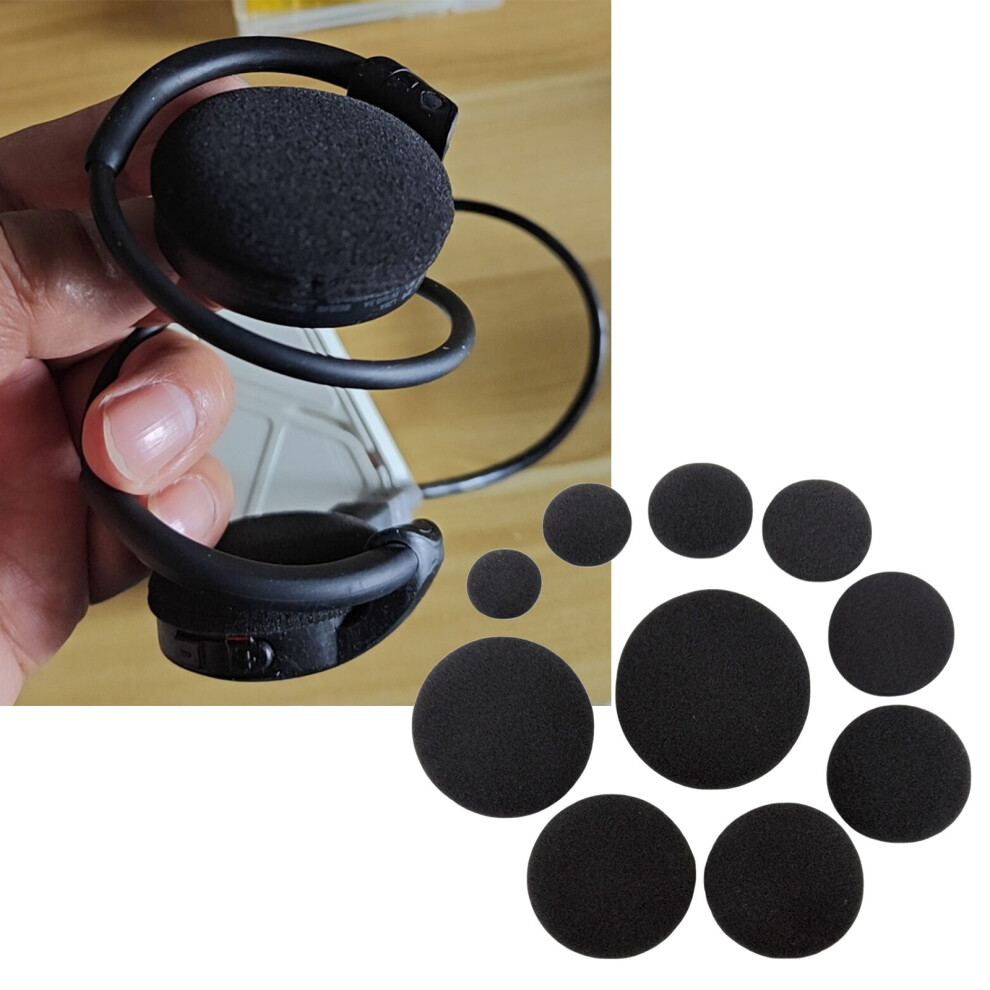 Memory Foams Ear Pads Sponges Cushions Cover Earphones For Headphones Protections 75Mm 7695001105019