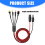 Quick Connecting Solar Power Cable With DC7909 DC5521 XT60 Interfaces Cord 3