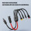 Quick Connecting Solar Power Cable With DC7909 DC5521 XT60 Interfaces Cord 6