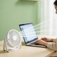 USB Small Fan Home Office Student Dormitory Desktop Fan Quiet Quiet Electric Green