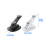 Compact Charging Dock for Console 2 Controller Fast & Safe Power Delivery White 4