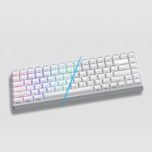 Full Set 113Keys Jellys Style Keycaps with Side Lettering for Gaming Keyboard