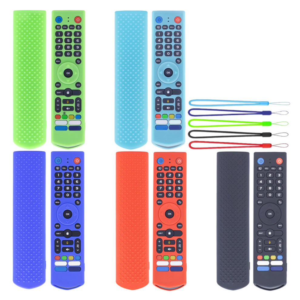 Remote Control Cover For Vseebox /V5/V7pro Case Antislip Cover Shell Glowing Green 7695001072212