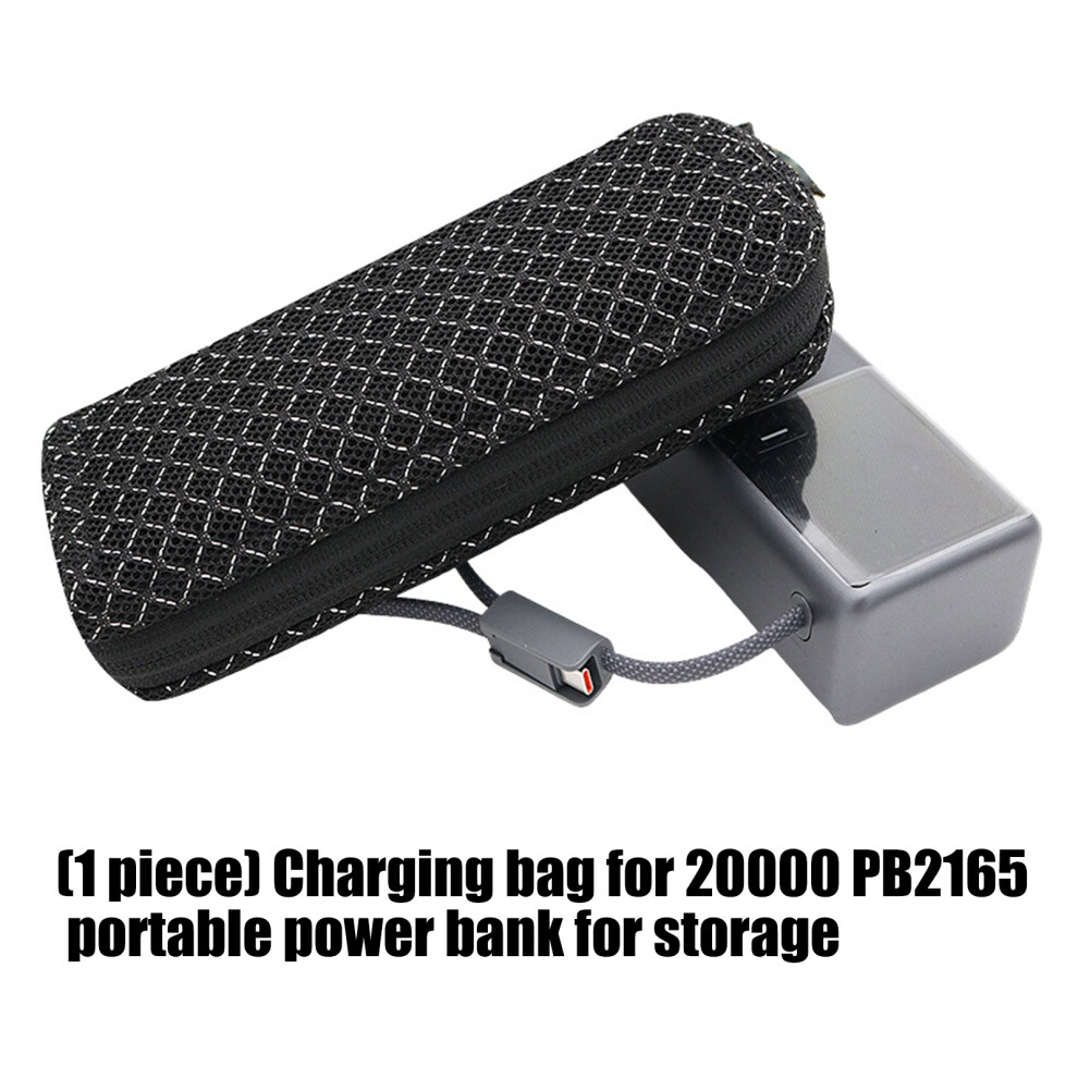 Mesh Pouch For 20000Mah 165W Pb2165 Powerbank Storage Case Bag Compactly Holder 7695001049955