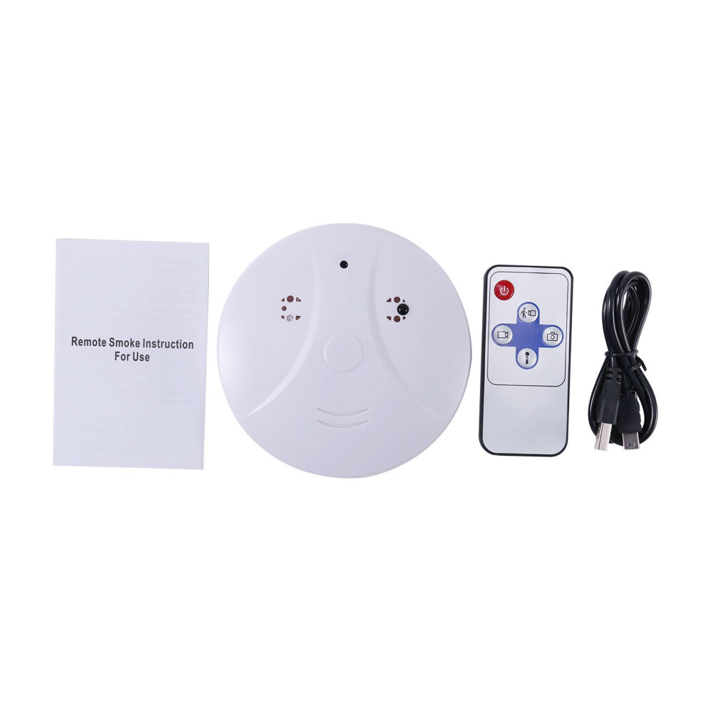 Hd 1080P Spy Camera Hidden Smoke Detector Motion Detection Nanny Cam Dvr 4713395349611