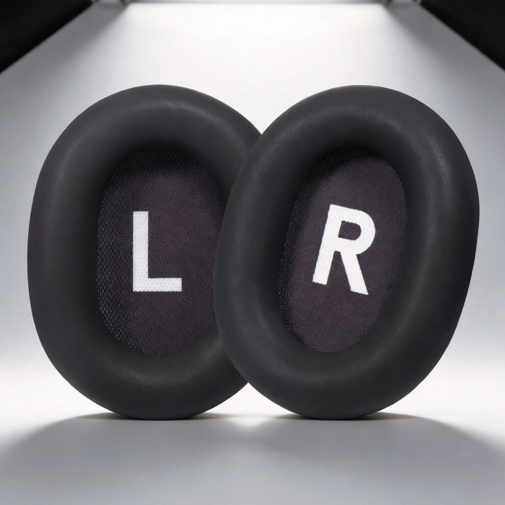 Over Ear Headphone Ear Cushions Soft Sponge Earpads For Wh1000xm5 Printing Black 7695001145633