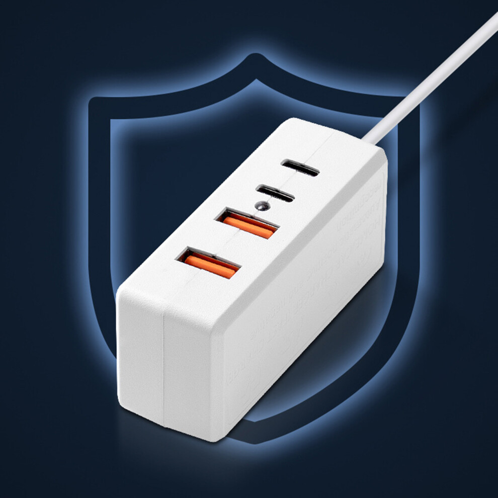 4 In 1 Electrical Socket Usb Charging Power Adapter Fast Charging Speed 2.8 Meters 7695001071390