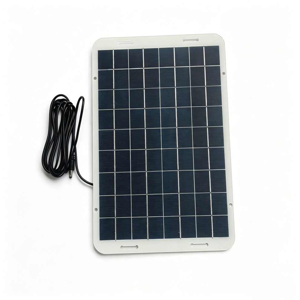 15W Solar Charging Panel With 2 Energy Efficient Cooling Fan Included 7695001048705