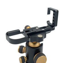 Precisions Aluminum Camera L Bracket With Removable For NEX7 NEX6 Tripod Mounting