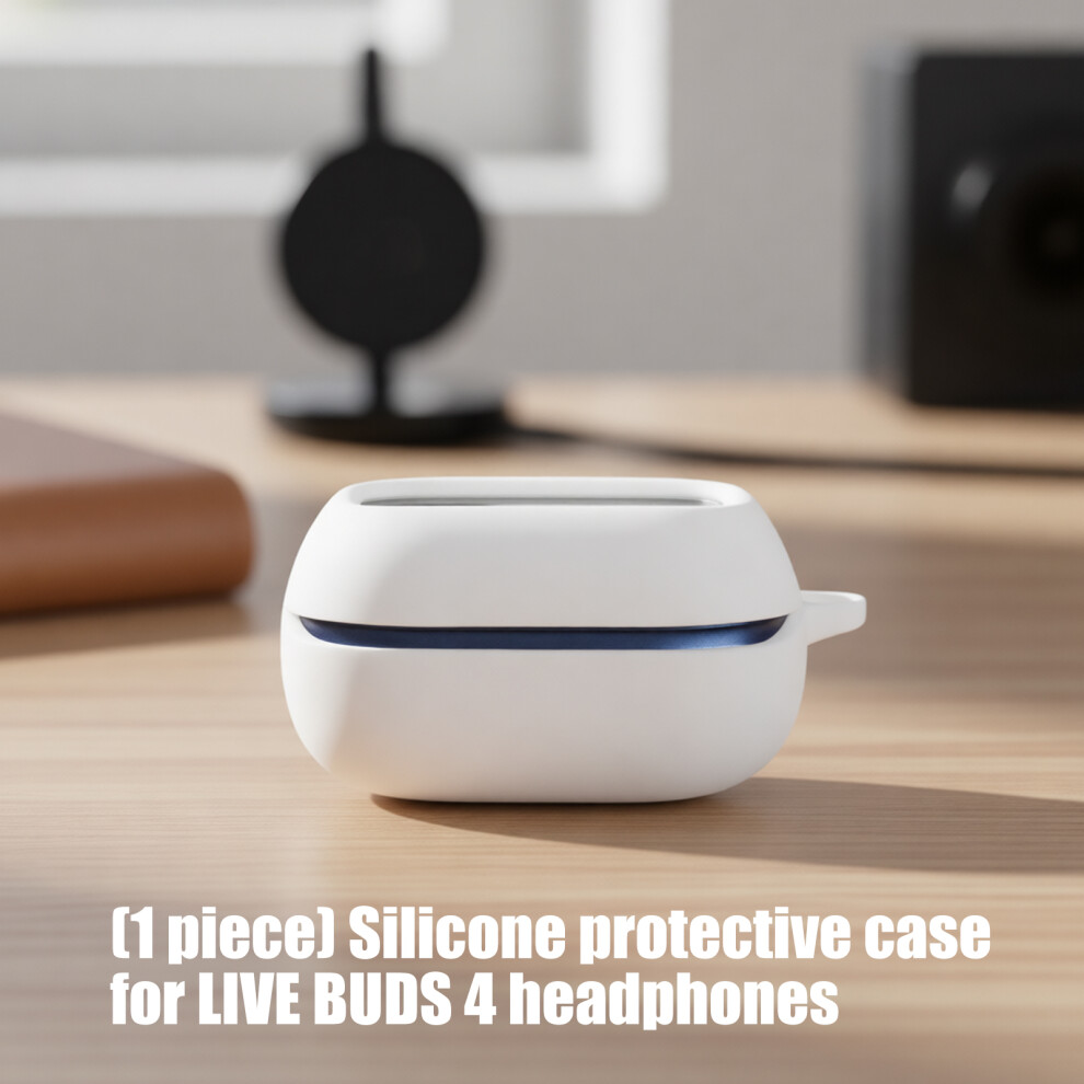Shockproof Headphone Cover Dustproof Washable Housing Waterproof For Live Buds 4 Dark/Blue 7695001085342