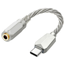 5686 DAC HiFi-Kopfhörerverstärker, USB-C-auf-3,5-mm-Adapter, 32-Bit/384-KHz-Audiodecoder, IEM-Kopfhörerverstärker