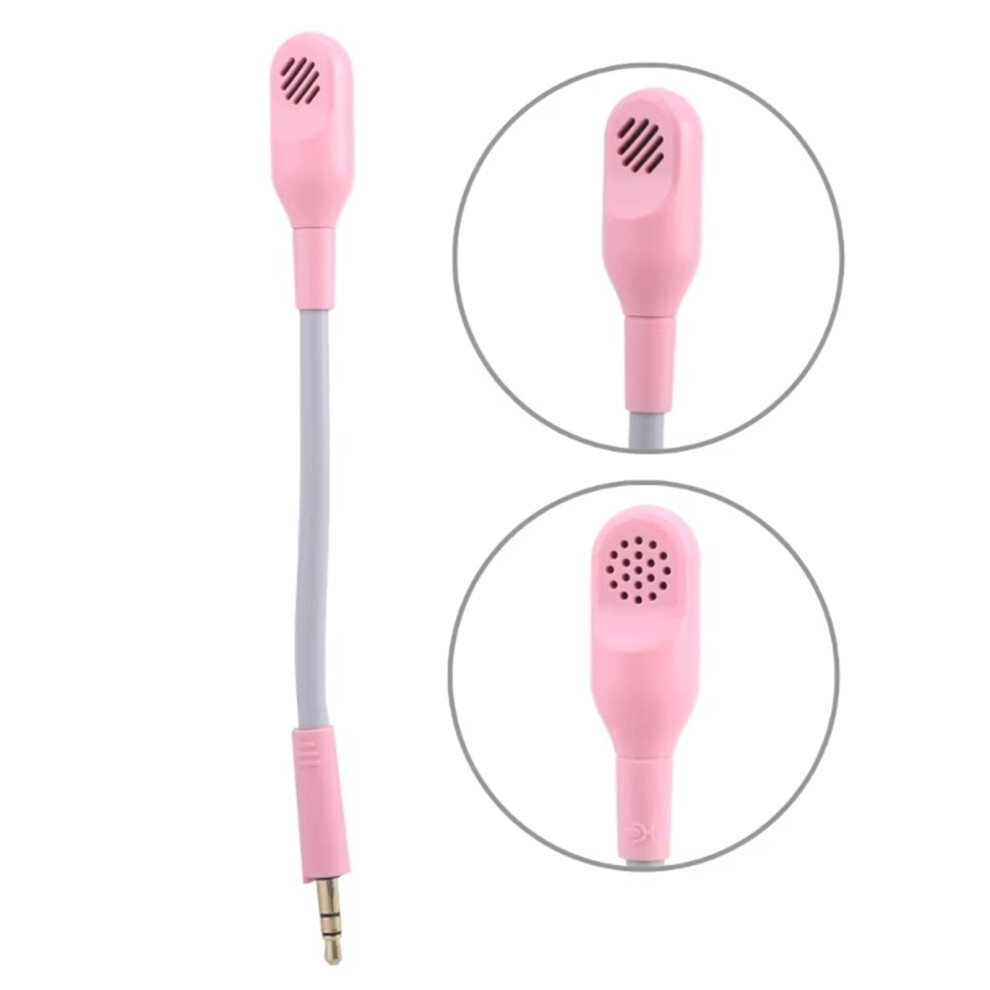 Detachable Microphones For X Headsets 3.5Mm Game Headphones Pink 7695001085373