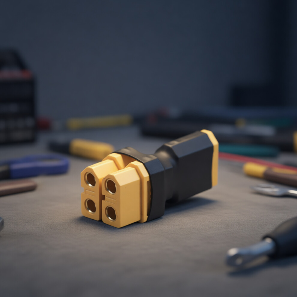 Professional Xt60 Parallel Connector Supports Highly Power 1Male To 2Female 2Pcs 7695001141185