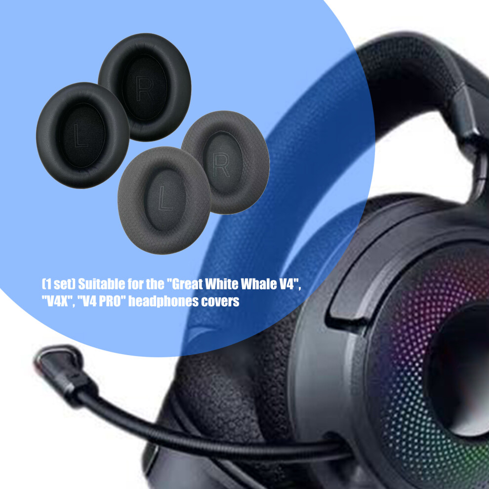 Soft Sponge Ear Cushions For V4 V4pro V4x Headphones Comfortable Earpads Protein 7695001108126