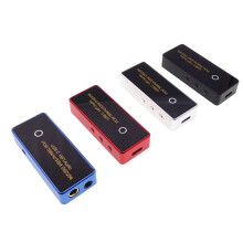 Aluminum HiFi Decoders Supports 362mW Output Power For Balanced Auditory Red