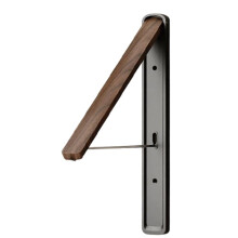 Ausziehbarer, Wandmontierter Wäscheständer - Eleganter, Faltbarer Kleiderbügel für Waschküche, Kleiderschrank und Balkon