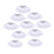 Chiffons en Microfibre pour Nettoyeurs Vapeur Portables - Accessoires Réutilisables et Lavables - Tampons Haute Absorption B