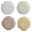 Basic Glazed Ceramic Dinner Set, Nordic Style, Microwave and Dishwasher Safe, 10-Inch 4-Piece Set. 1