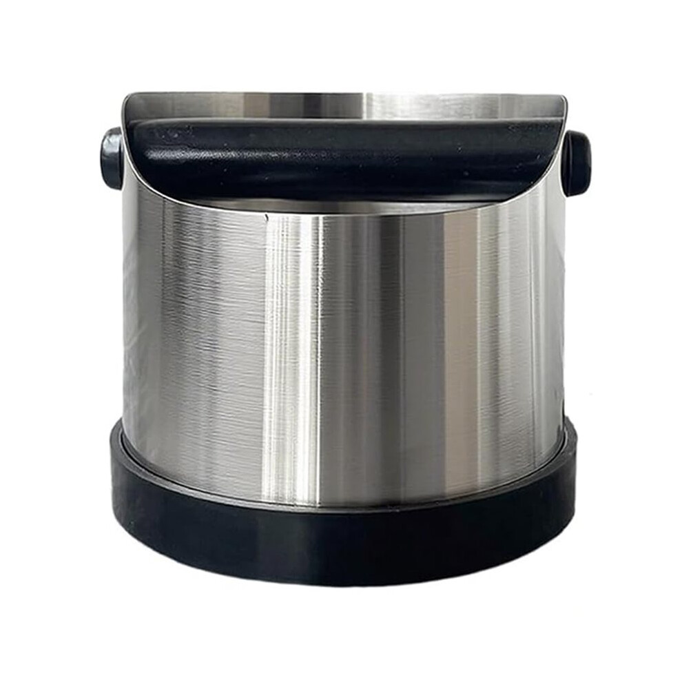 Coffee Grounds Knock Box 700Ml Stainless Steel Coffee Knock Box Espresso Knock Box Coffee Puck Bin For Coffee Grounds 4711930020230