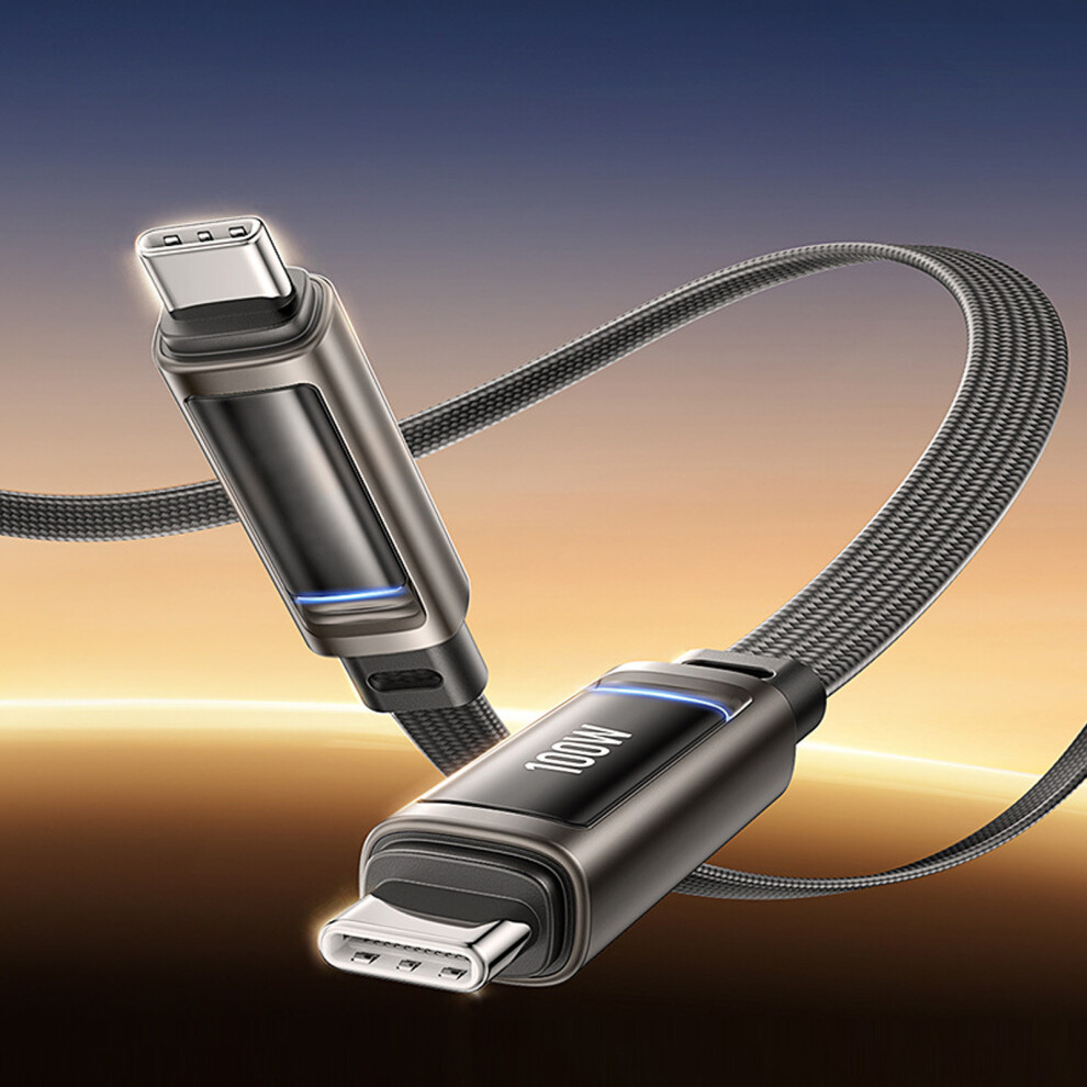 Type C Cable 100W Fast Charging Type C To Type C Male To Male Data Transfer Cable 7695001058704