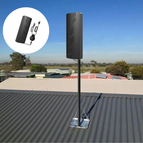 Unobtrusive Television Signal Unit For Interior Placement Includes 10M Cord 1