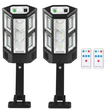 Solar LED Light 300000LM Irradiation 500 Outdoor Solar Lamp of Motion Sensor Waterproof Solar Garden Street Yard Lanter