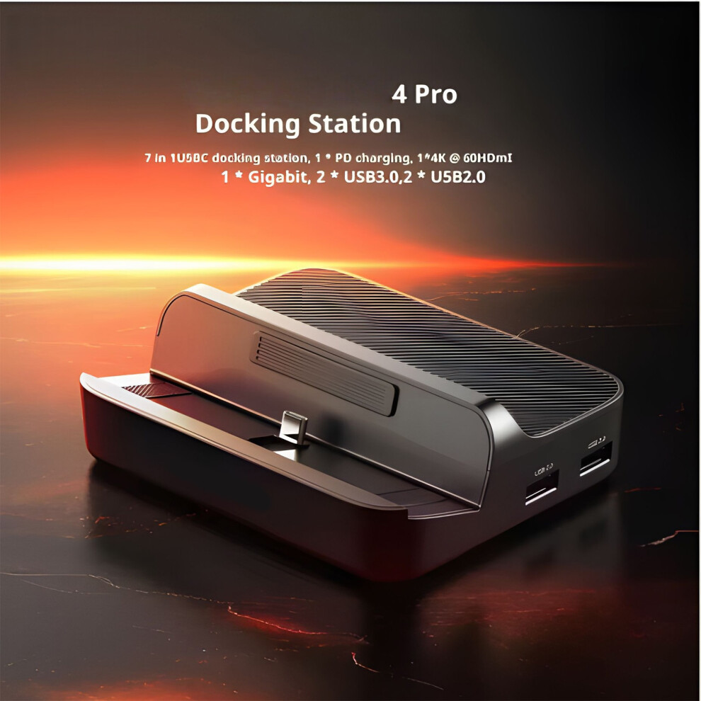 Universal 7 In 1 Gaming Dock Station For Retroid Pocket 5 Handheld Consoles 7695001077903