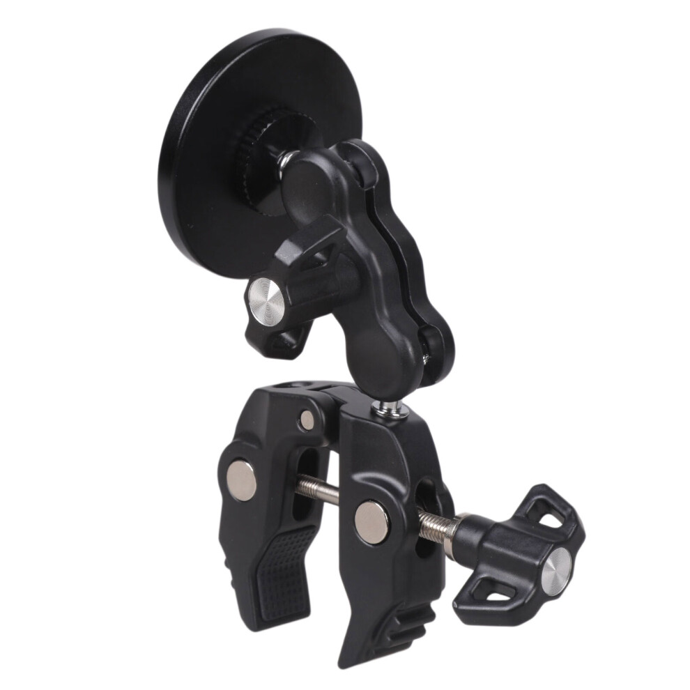 Flexible Action Camera Phone Holder With Plastic Clamp Grip Magnetic Clip Mount 7695001114042