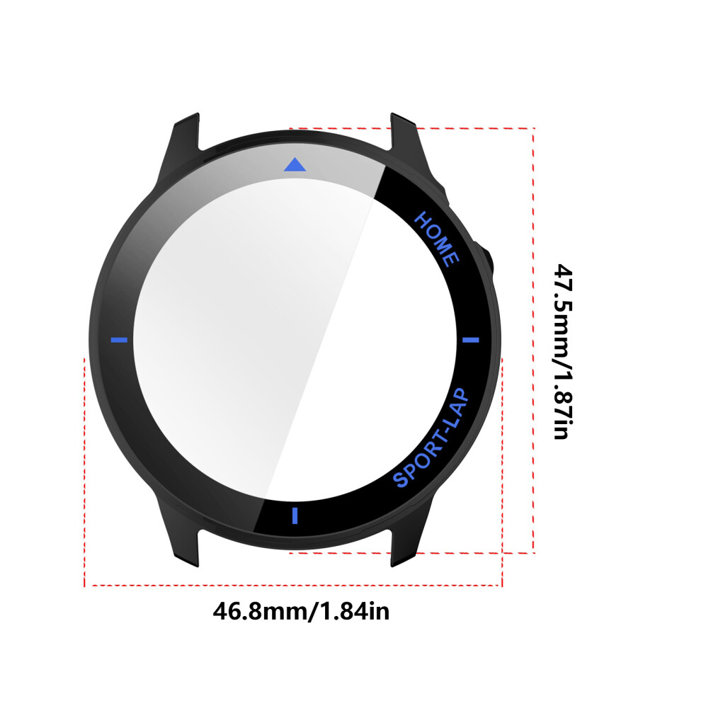 Watch Pc Cover Washable Bumper Housing Scratch Resist For Runner 2 Black Red Black,Red 7695001099271