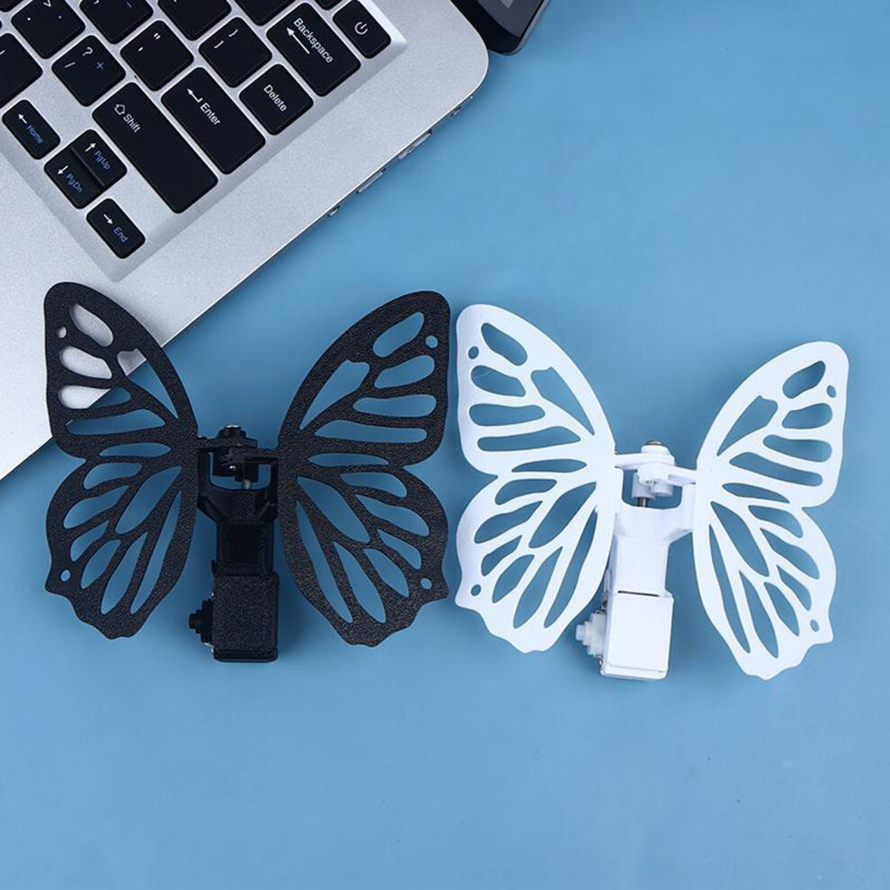 Vibrant Flapping Wing Butterfly Mechanism Toy For Kids And Home Decoration Black 7695001099011