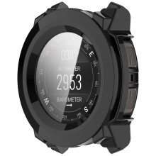 Strong Watch Shell Shatterproof Designs Clear Hard Case for Smartwatch Series Black 50mm