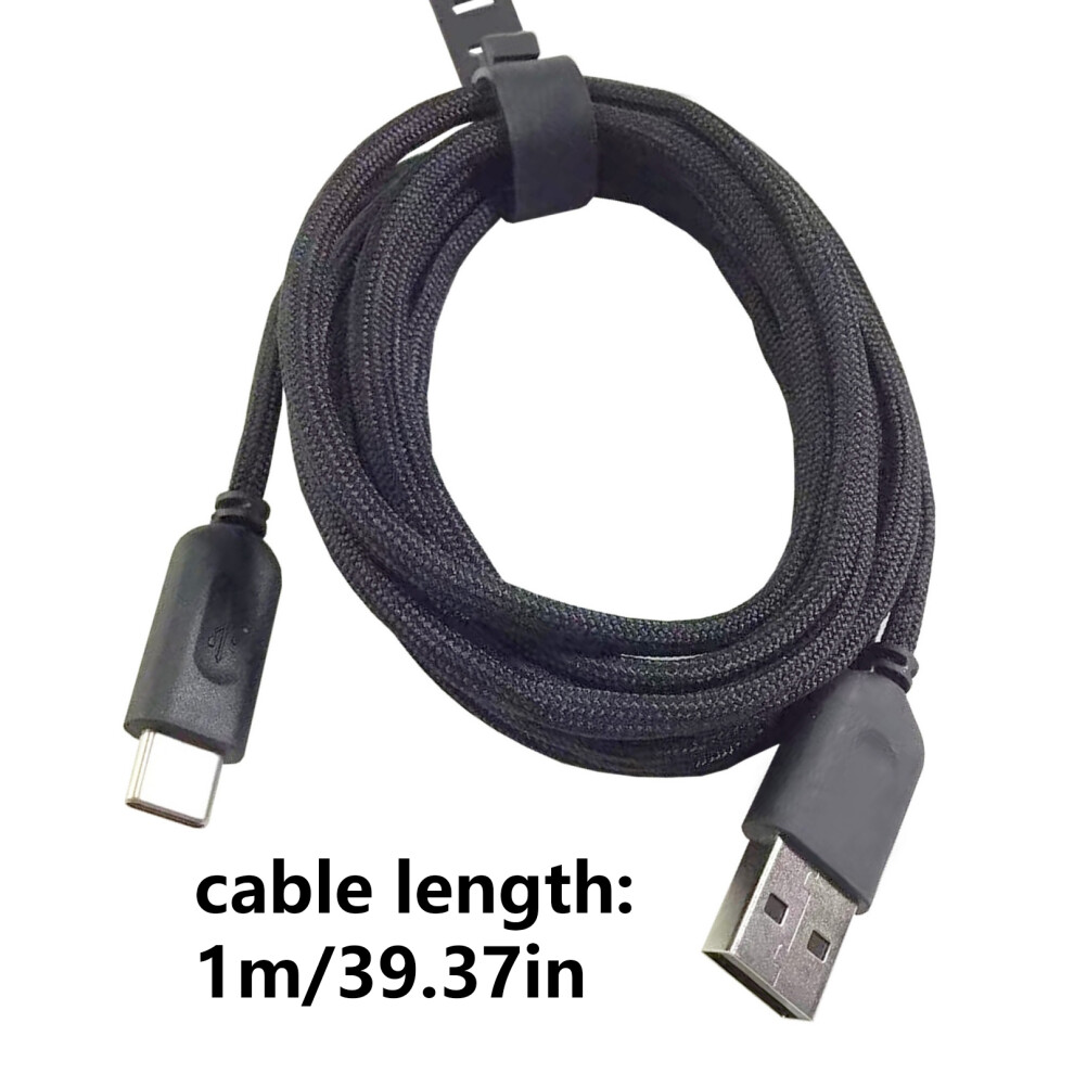 Fast Speed Data Syncs Braided Usb Cable For Aw720m Gaming Mouse 2M White 7695001101059