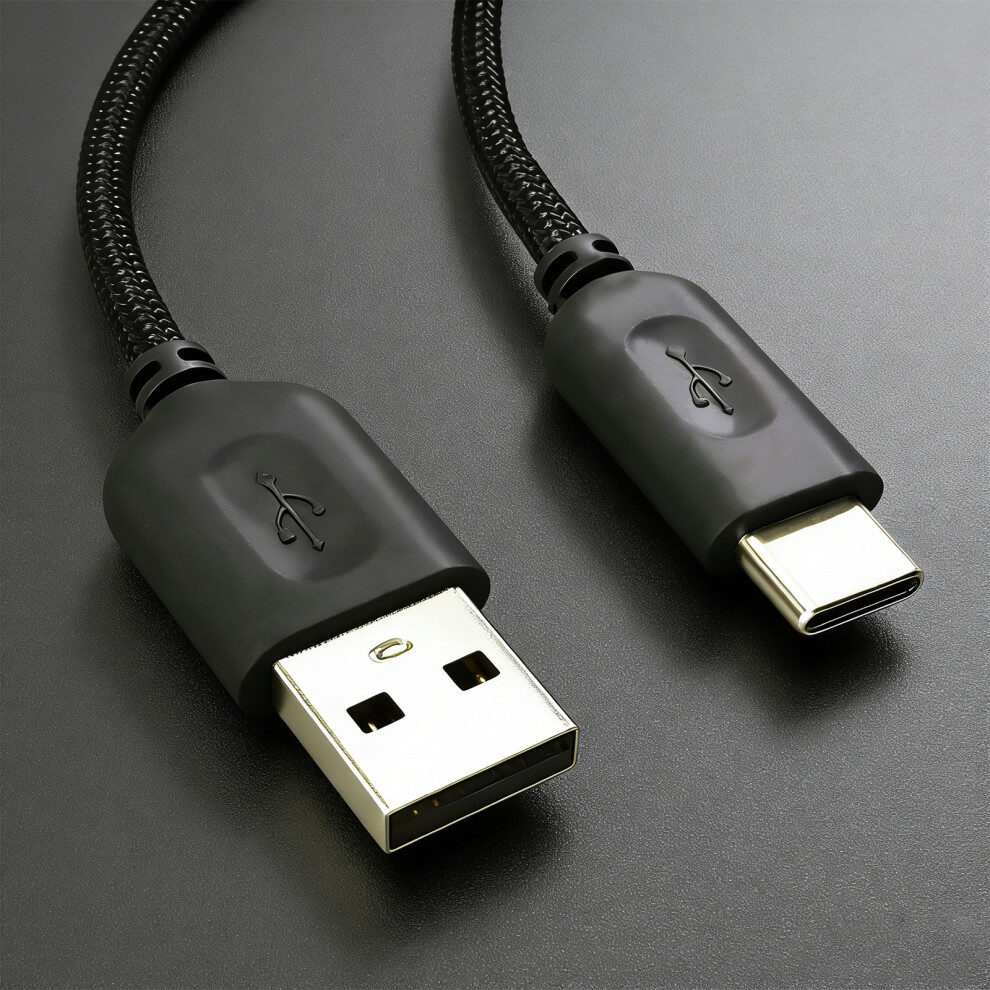 Fast Speed Data Syncs Braided Usb Cable For Aw720m Gaming Mouse 2M Black 7695001101141
