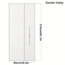 (210*90cm) 1pc Portable Air Conditioner, Dryer Vent Kit, Hot Air Deflector with Zipper, Easy to Install, Energy Saving, No