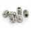 60Pcs M2x4mm Phillips Round  Screws Bolt with 50Pcs M3X4mm Hex Socket Set Cap Point Grub Screws 8