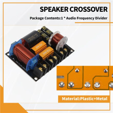 250W Audio Frequency Divider Two Way Hifi Speaker Crossover Stage Performance High Power Frequency Divider