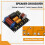 250W Audio Frequency Divider Two Way Hifi Speaker Crossover Stage Performance High Power Frequency Divider 4