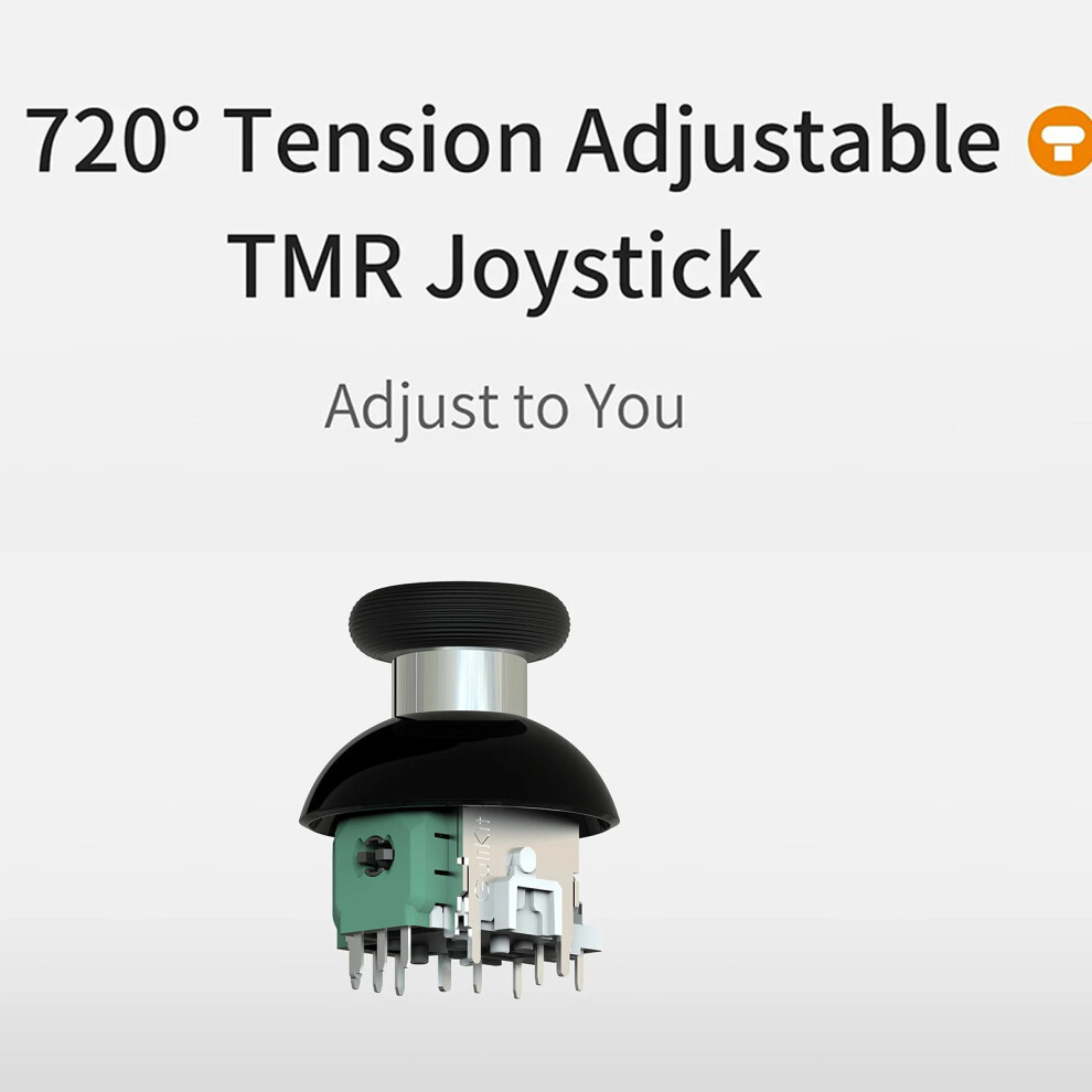 Ergonomic Thumbstick With Cap Controller Tmr Electromagnetic Joysticks O Ne 7695001093293